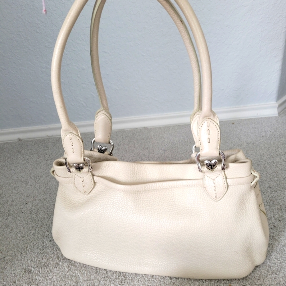 ✨Beautiful Brighton Lolita Masterpiece Ivory 3D Embroidered Shoulder Handbag✨ - Picture 11 of 11